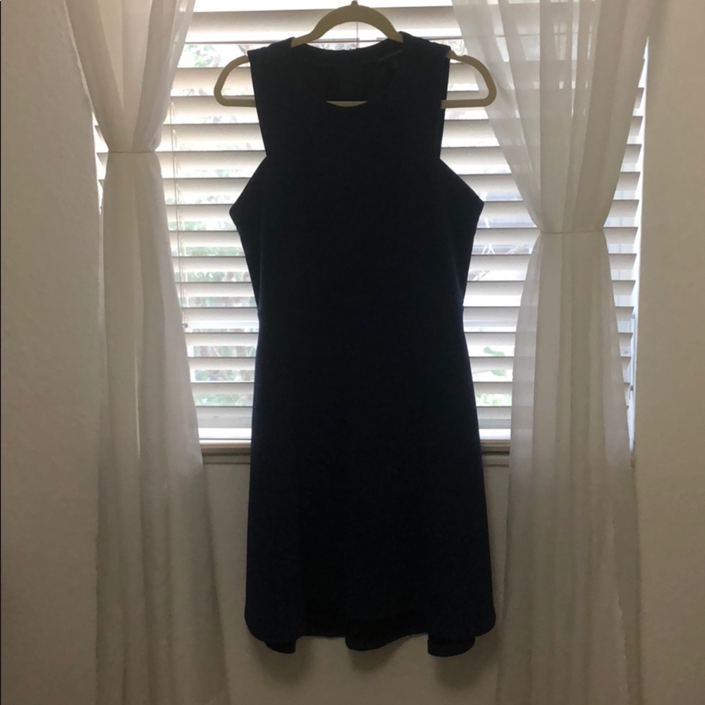 Navy blue short dress!